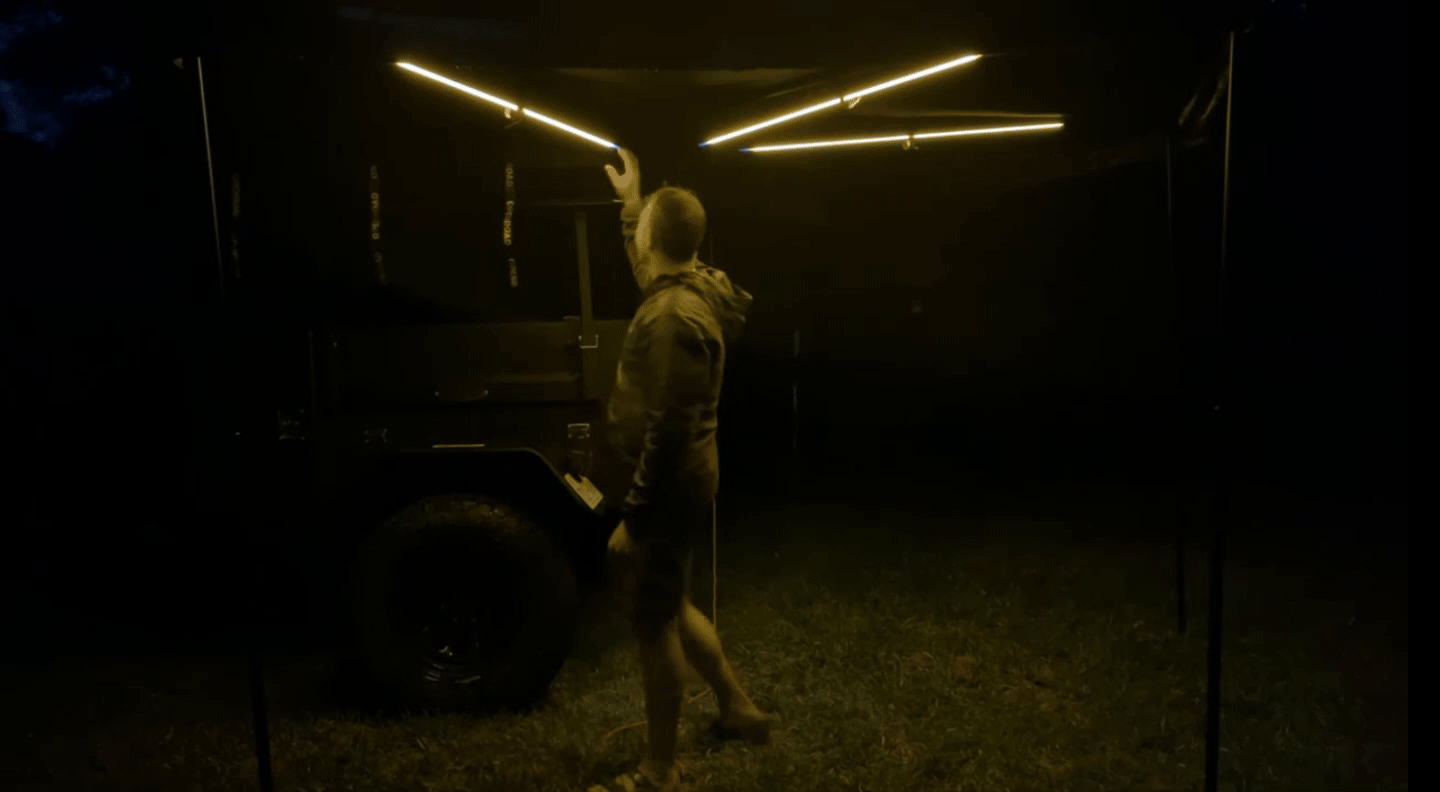 OPENROAD 270 Free Standing Awning for Camping