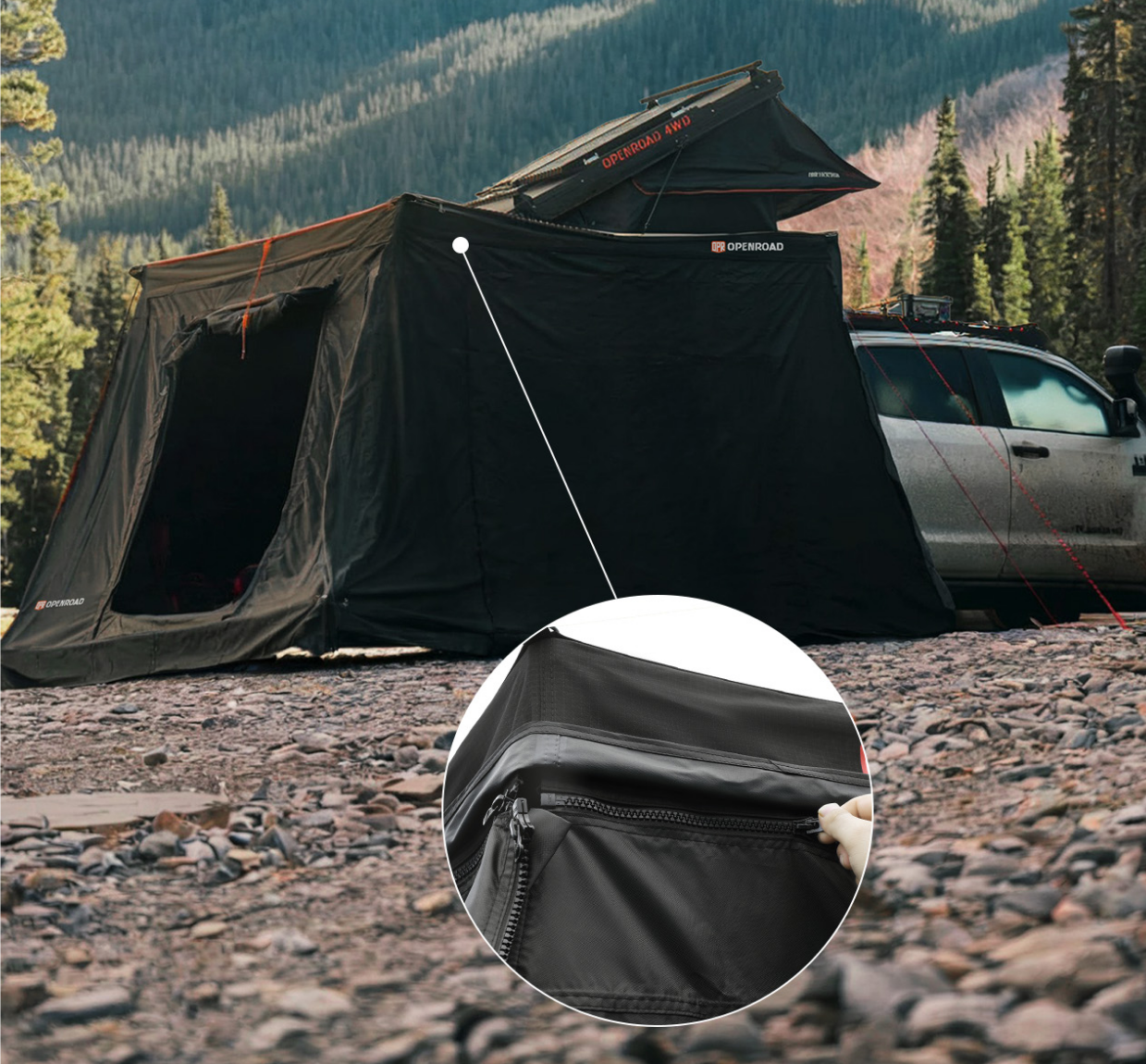 OPENROAD 270 Awning Side Wall